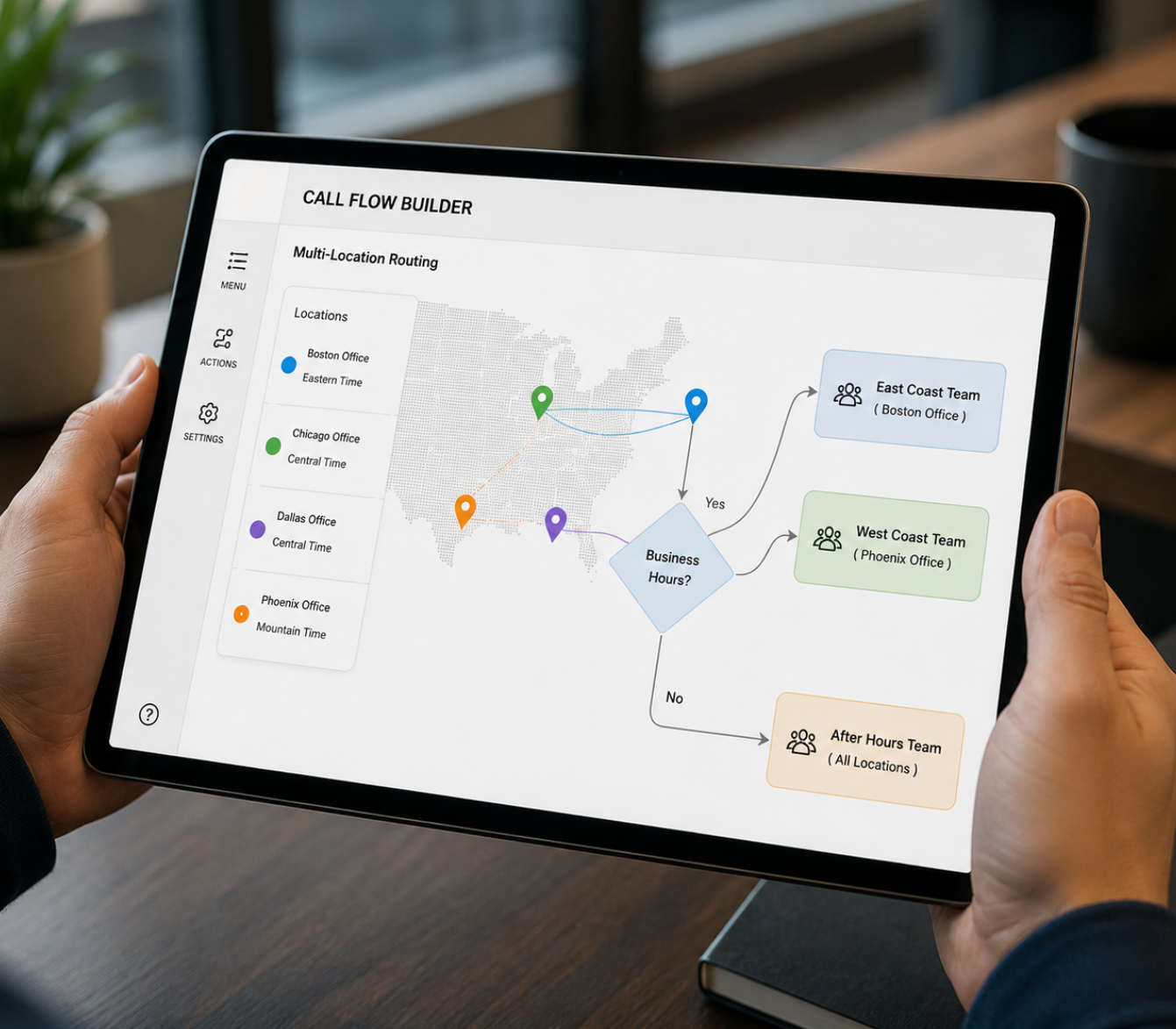 Call Flow Builder